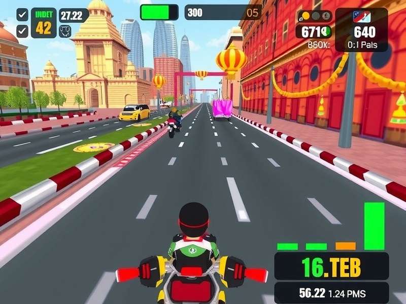 Elite Sprinters Diwali special event screenshot with festive decorations